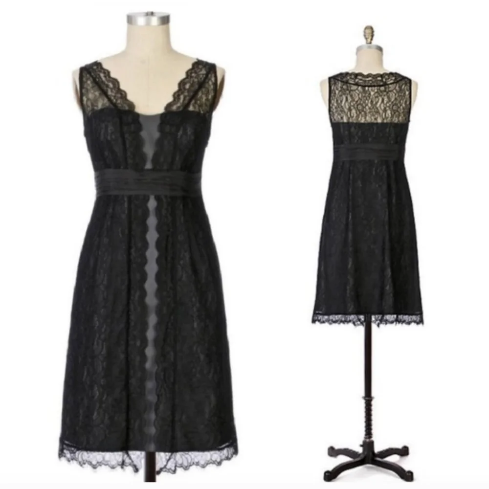 ANTHRO' MOULINETTE SOEURS Shadow Canopy Dress - Picture 1 of 9